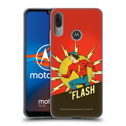 The Flash DC Comics Vintage Jay Garrick 2 Soft Gel Case for Motorola Moto E6 Plus