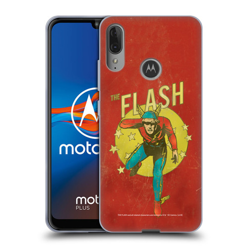 The Flash DC Comics Vintage Jay Garrick Soft Gel Case for Motorola Moto E6 Plus