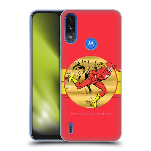 The Flash DC Comics Vintage Fast Soft Gel Case for Motorola Moto E7 Power / Moto E7i Power
