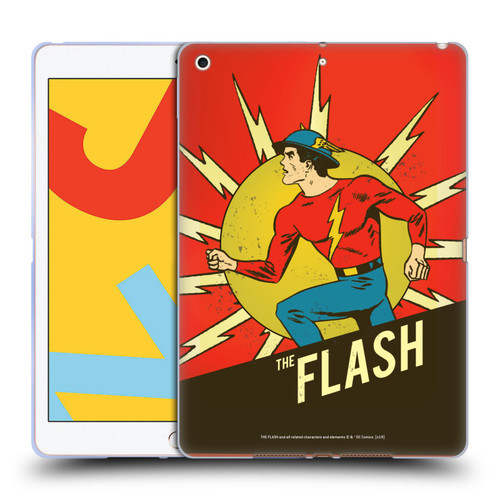The Flash DC Comics Vintage Jay Garrick 2 Soft Gel Case for Apple iPad 10.2 2019/2020/2021