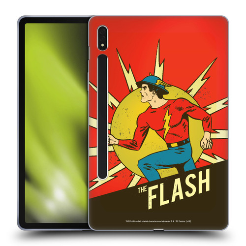 The Flash DC Comics Vintage Jay Garrick 2 Soft Gel Case for Samsung Galaxy Tab S8