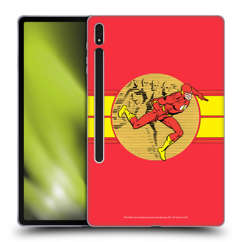 The Flash DC Comics Vintage Fast Soft Gel Case for Samsung Galaxy Tab S8 Plus