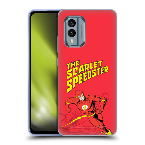 The Flash DC Comics Vintage Scarlet Speedster Soft Gel Case for Nokia X30