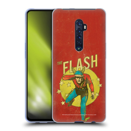 The Flash DC Comics Vintage Jay Garrick Soft Gel Case for OPPO Reno 2