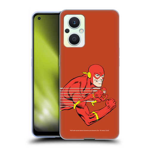 The Flash DC Comics Vintage Double Soft Gel Case for OPPO Reno8 Lite