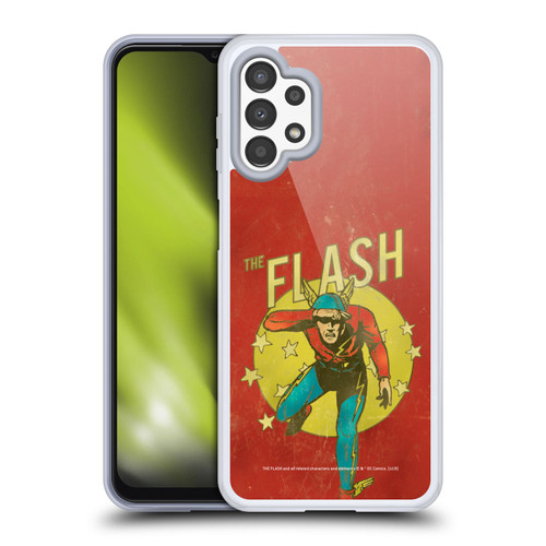 The Flash DC Comics Vintage Jay Garrick Soft Gel Case for Samsung Galaxy A13 (2022)
