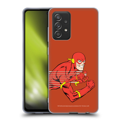The Flash DC Comics Vintage Double Soft Gel Case for Samsung Galaxy A52 / A52s / 5G (2021)