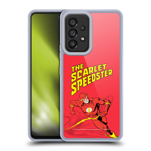 The Flash DC Comics Vintage Scarlet Speedster Soft Gel Case for Samsung Galaxy A53 5G (2022)