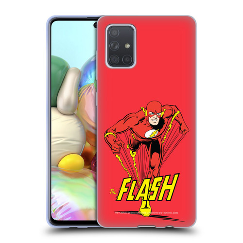 The Flash DC Comics Vintage Speedster Soft Gel Case for Samsung Galaxy A71 (2019)