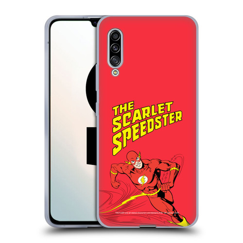 The Flash DC Comics Vintage Scarlet Speedster Soft Gel Case for Samsung Galaxy A90 5G (2019)