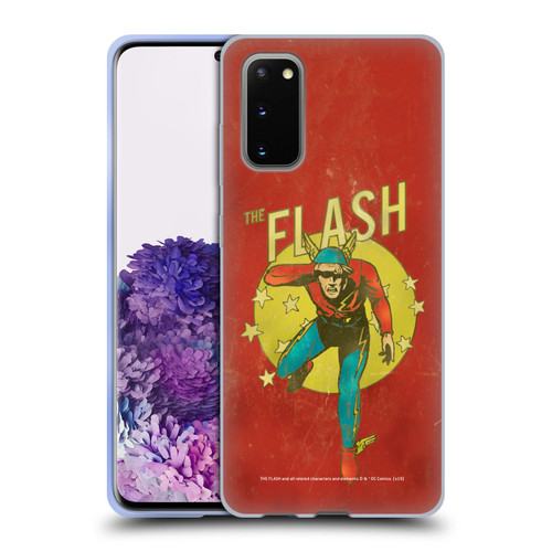 The Flash DC Comics Vintage Jay Garrick Soft Gel Case for Samsung Galaxy S20 / S20 5G