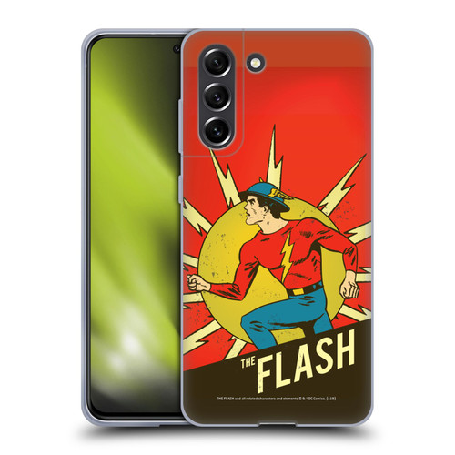 The Flash DC Comics Vintage Jay Garrick 2 Soft Gel Case for Samsung Galaxy S21 FE 5G