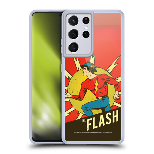 The Flash DC Comics Vintage Jay Garrick 2 Soft Gel Case for Samsung Galaxy S21 Ultra 5G