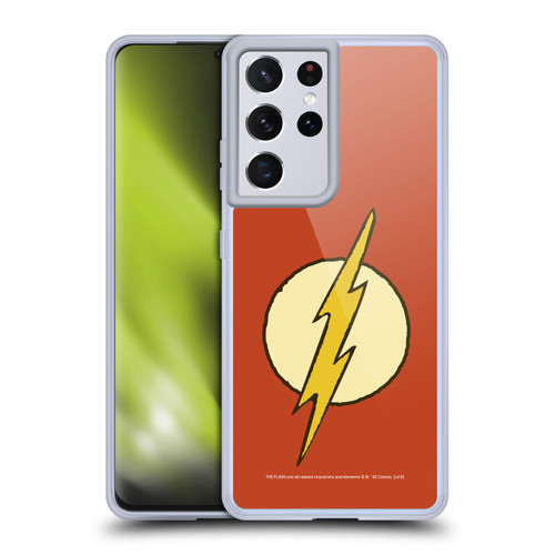 The Flash DC Comics Vintage Logo Soft Gel Case for Samsung Galaxy S21 Ultra 5G