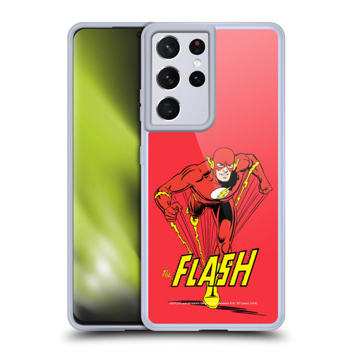 The Flash DC Comics Vintage Speedster Soft Gel Case for Samsung Galaxy S21 Ultra 5G
