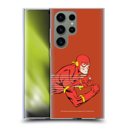 The Flash DC Comics Vintage Double Soft Gel Case for Samsung Galaxy S23 Ultra 5G