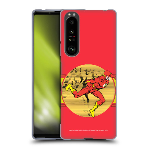 The Flash DC Comics Vintage Fast Soft Gel Case for Sony Xperia 1 III
