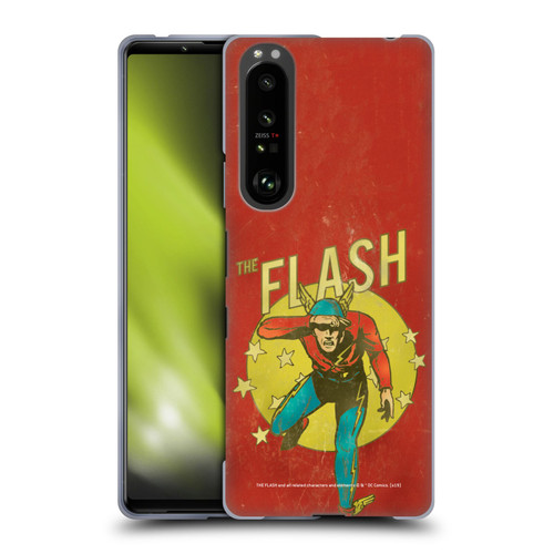 The Flash DC Comics Vintage Jay Garrick Soft Gel Case for Sony Xperia 1 III