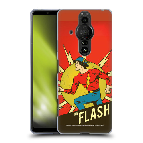 The Flash DC Comics Vintage Jay Garrick 2 Soft Gel Case for Sony Xperia Pro-I