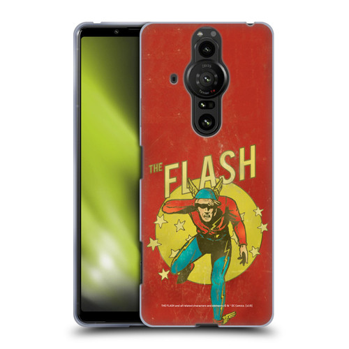 The Flash DC Comics Vintage Jay Garrick Soft Gel Case for Sony Xperia Pro-I
