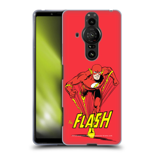 The Flash DC Comics Vintage Speedster Soft Gel Case for Sony Xperia Pro-I