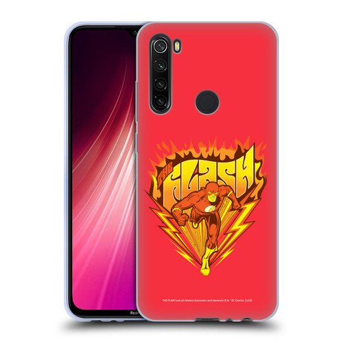 The Flash DC Comics Vintage Fastest Man Soft Gel Case for Xiaomi Redmi Note 8T