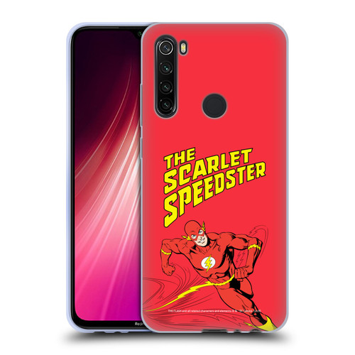 The Flash DC Comics Vintage Scarlet Speedster Soft Gel Case for Xiaomi Redmi Note 8T