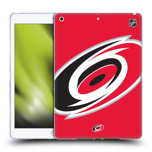 NHL Carolina Hurricanes Oversized Soft Gel Case for Apple iPad 10.2 2019/2020/2021