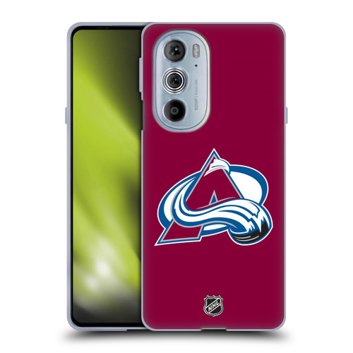 NHL Colorado Avalanche Plain Soft Gel Case for Motorola Edge X30