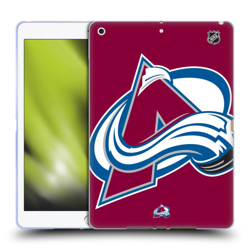 NHL Colorado Avalanche Oversized Soft Gel Case for Apple iPad 10.2 2019/2020/2021
