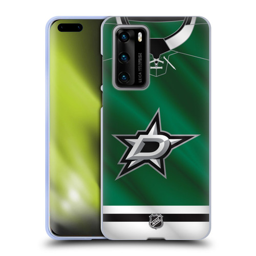 NHL Dallas Stars Jersey Soft Gel Case for Huawei P40 5G