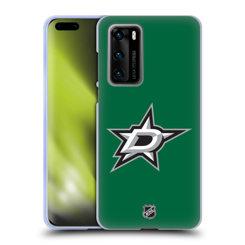 NHL Dallas Stars Plain Soft Gel Case for Huawei P40 5G