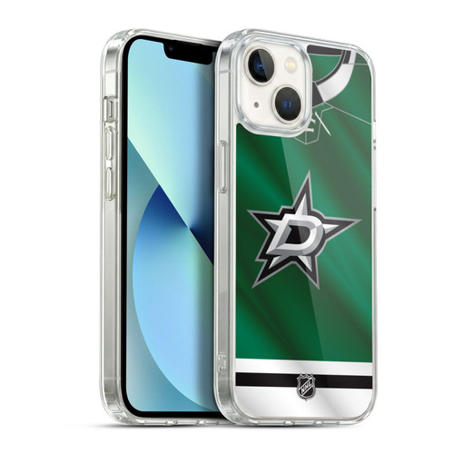 NHL Dallas Stars Jersey Soft Gel Case for Apple iPhone 13