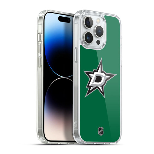 NHL Dallas Stars Plain Soft Gel Case for Apple iPhone 13 Pro Max