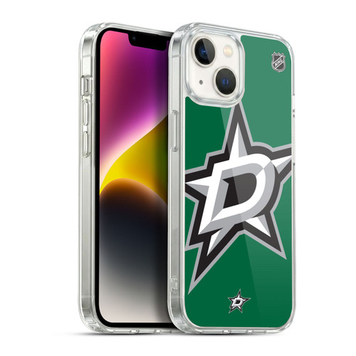 NHL Dallas Stars Oversized Soft Gel Case for Apple iPhone 14