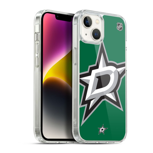 NHL Dallas Stars Oversized Soft Gel Case for Apple iPhone 14 Plus