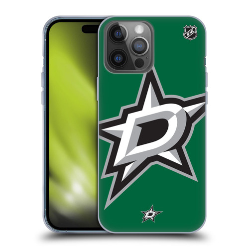 NHL Dallas Stars Oversized Soft Gel Case for Apple iPhone 14 Pro Max