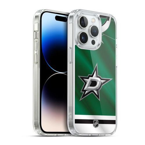 NHL Dallas Stars Jersey Soft Gel Case for Apple iPhone 14 Pro
