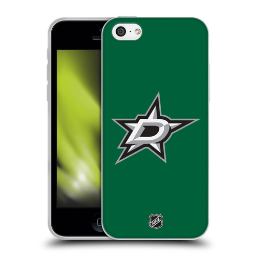 NHL Dallas Stars Plain Soft Gel Case for Apple iPhone 5c