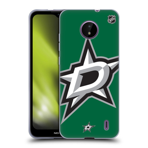 NHL Dallas Stars Oversized Soft Gel Case for Nokia C10 / C20