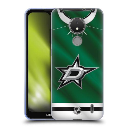 NHL Dallas Stars Jersey Soft Gel Case for Nokia C21