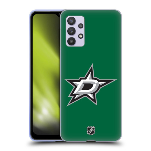 NHL Dallas Stars Plain Soft Gel Case for Samsung Galaxy A32 5G / M32 5G (2021)