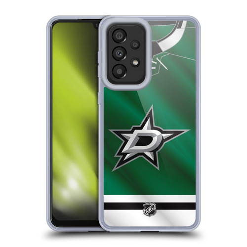 NHL Dallas Stars Jersey Soft Gel Case for Samsung Galaxy A33 5G (2022)