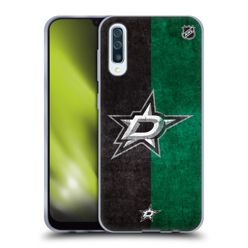 NHL Dallas Stars Half Distressed Soft Gel Case for Samsung Galaxy A50/A30s (2019)