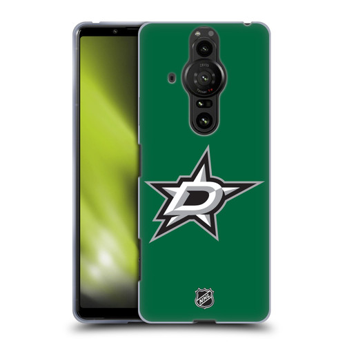 NHL Dallas Stars Plain Soft Gel Case for Sony Xperia Pro-I