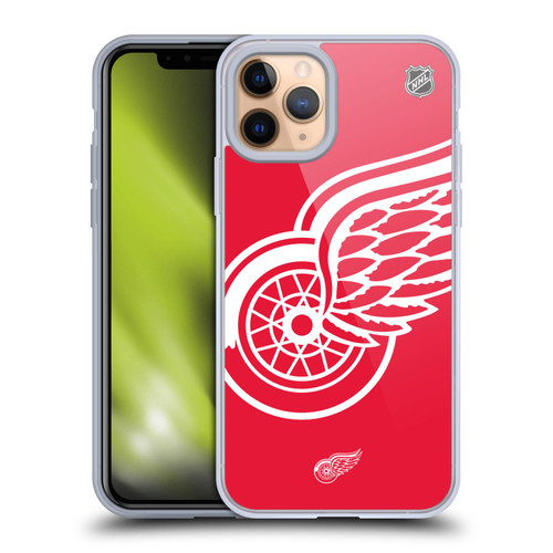NHL Detroit Red Wings Oversized Soft Gel Case for Apple iPhone 11 Pro