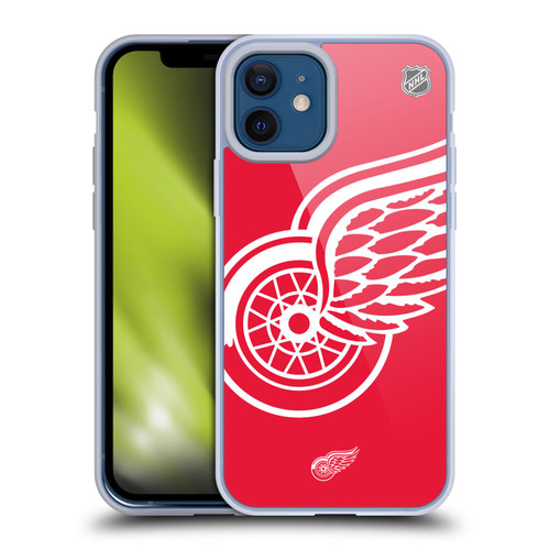 NHL Detroit Red Wings Oversized Soft Gel Case for Apple iPhone 12 / iPhone 12 Pro