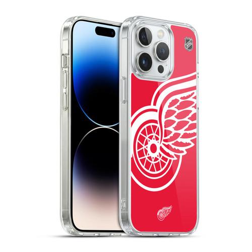 NHL Detroit Red Wings Oversized Soft Gel Case for Apple iPhone 14 Pro Max & MagSafe