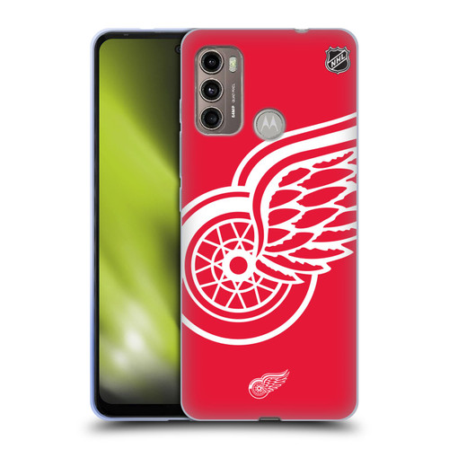 NHL Detroit Red Wings Oversized Soft Gel Case for Motorola Moto G60 / Moto G40 Fusion