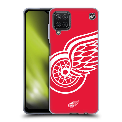 NHL Detroit Red Wings Oversized Soft Gel Case for Samsung Galaxy A12 (2020)
